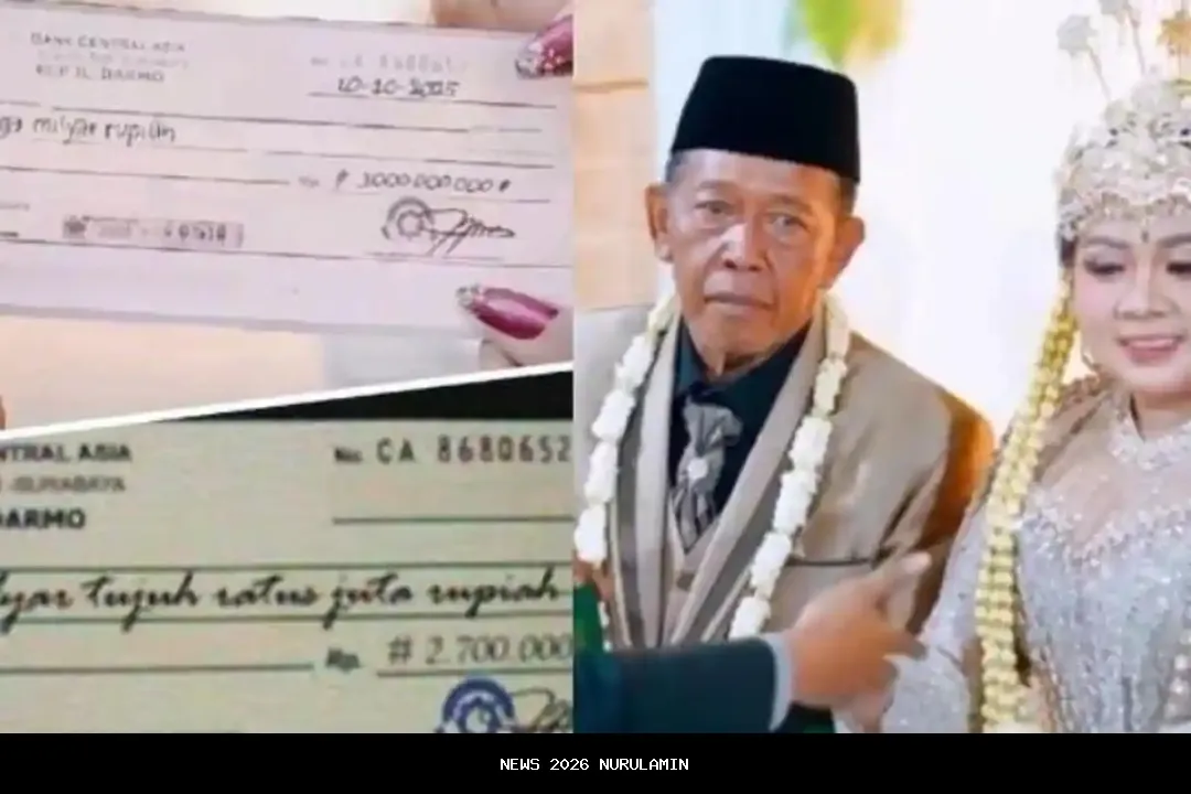 Nasib Pernikahan Kakek Tarman Usai Ungkap Alasan Beri Mahar Cek Palsu Rp3 Miliar: Biar Dia Mau