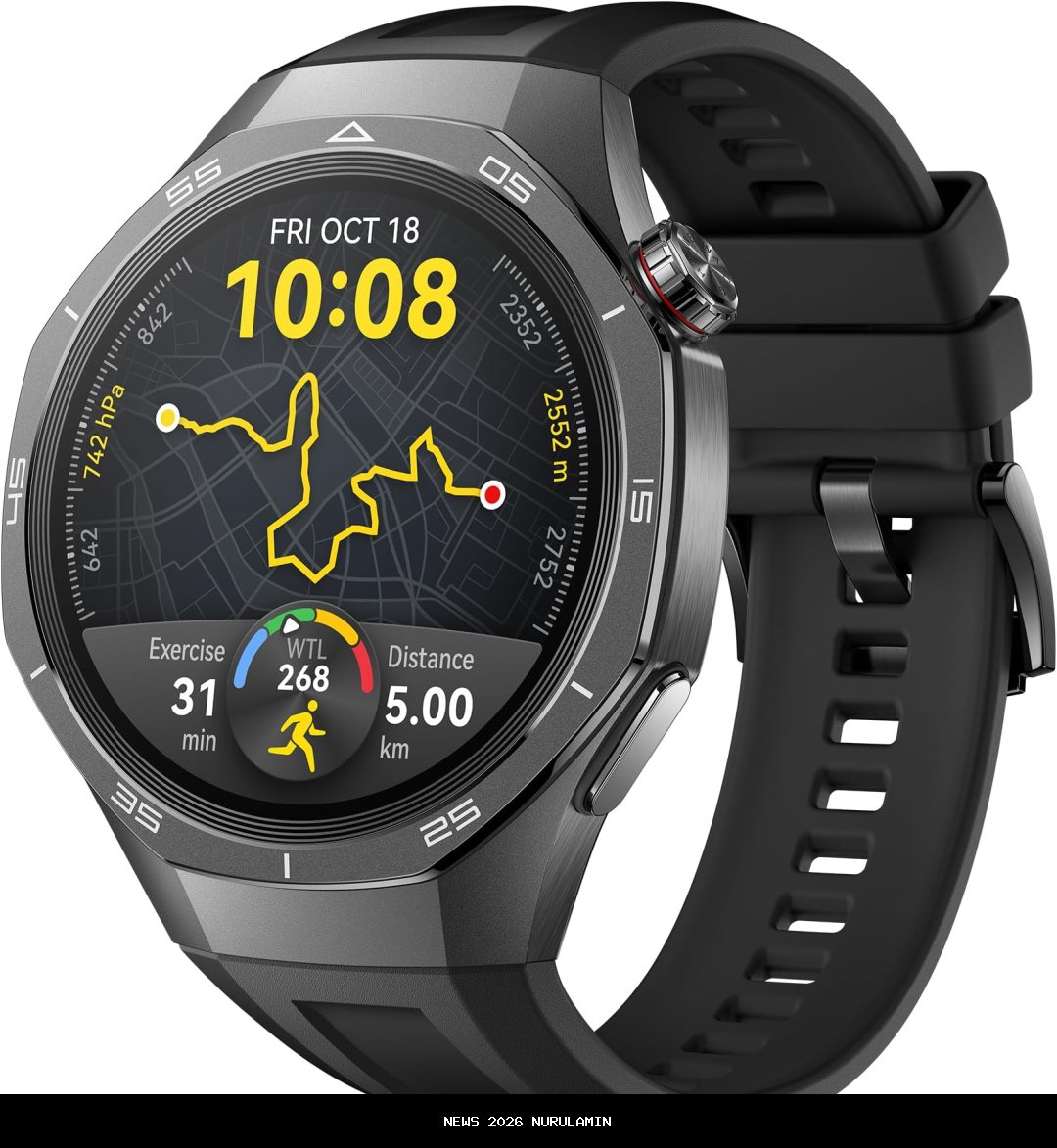 Smartwatch Terakurat 2025: Sensor Canggih untuk Olahraga Maksimal