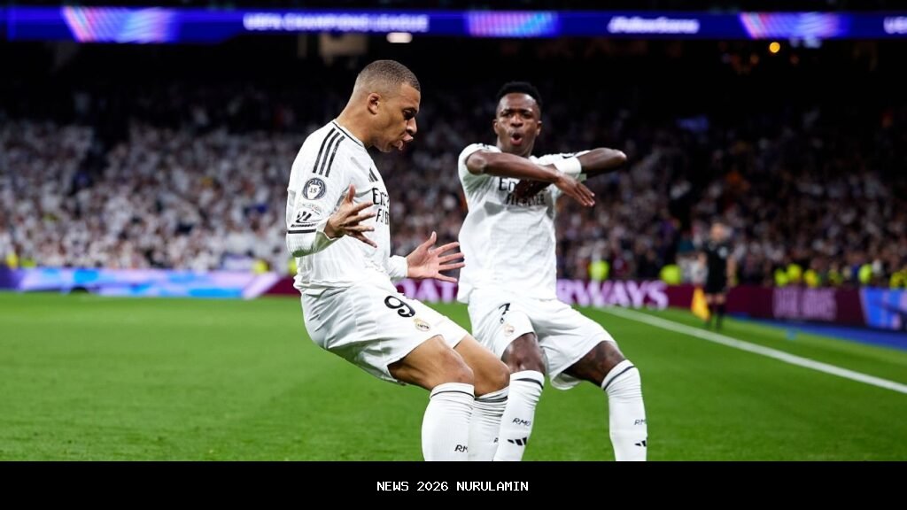 Skor 1-2 Real Madrid vs Manchester City, Arsenal Memimpin Grup Champions