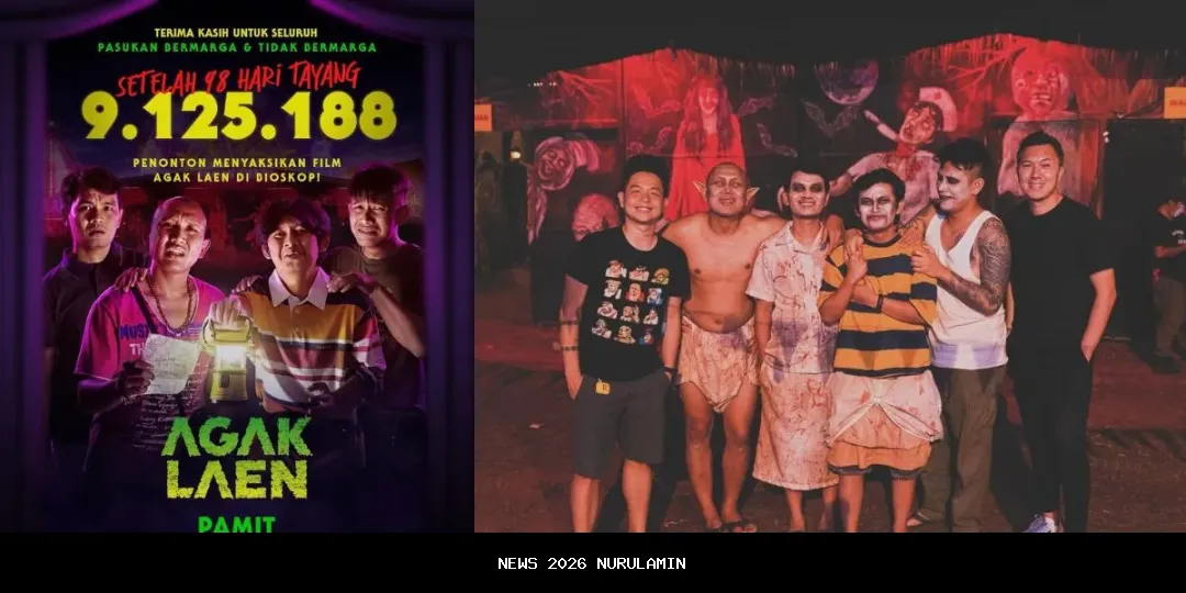Agak Laen: Menyala pantiku! resmi jadi film Indonesia terlaris sepanjang masa