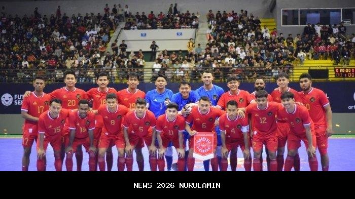 Piala Asia Futsal AFC 2026: Timas Futsal Indonesia Hadapi Irak dan Korsel di Grup A