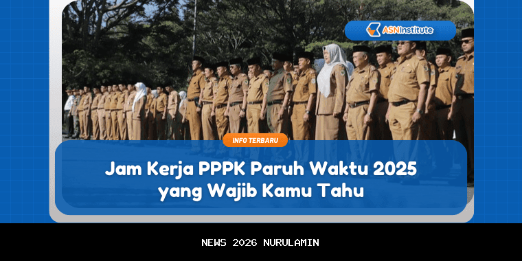 Jam Kerja Fleksibel, PPPK Paruh Waktu Bandar Lampung Miliki NIP