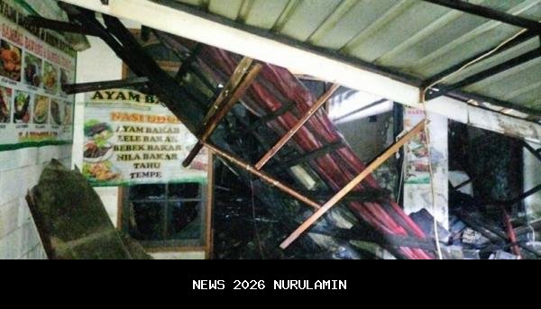 Aset Rp 300 Juta Hangus, Kebakaran Rumah di Kertosari Banyuwangi Diduga Akibat Kompor Tak Dimatikan
