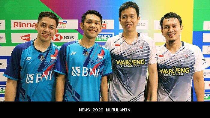 Jadwal BWF World Tour Finals 2025: Fajar/Fikri Siap Menggebrak di TVRI