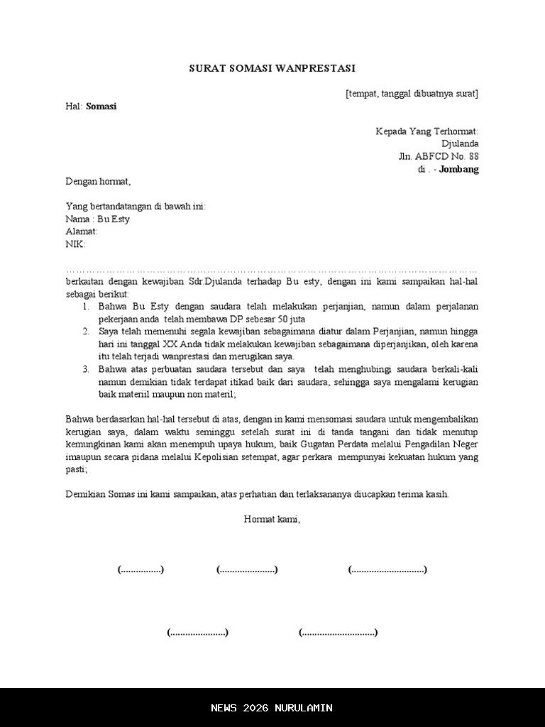 Suami Boiyen Terseret Kasus Penipuan, Korban Kirim Surat Somasi