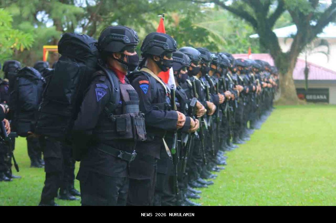 Kapolri Rotasi Dansat Brimob dan Direskrimum, Ini Wajah Baru PJU Polda Papua