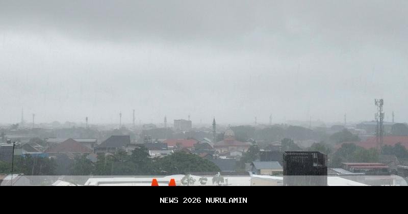 1 Januari 2026, Sulsel diprediksi hujan ringan hingga sedang