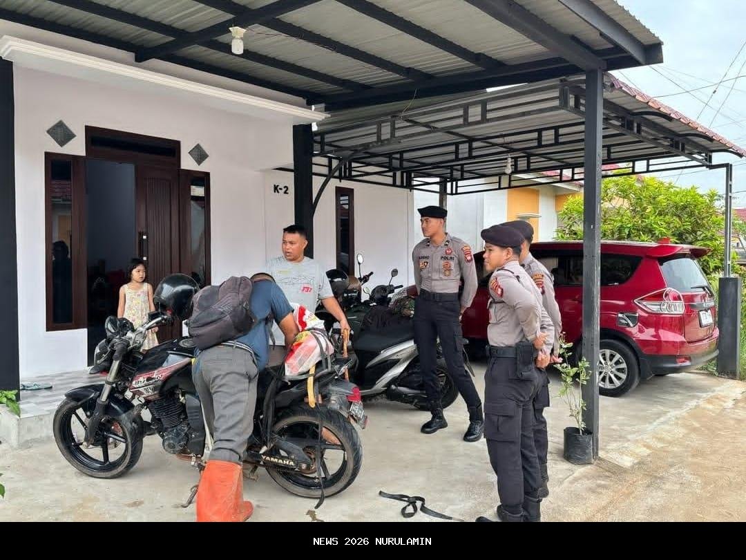 Kasat Samapta Polres Ketapang laksanakan patroli sambang ke poskamling di Desa Kalinilam