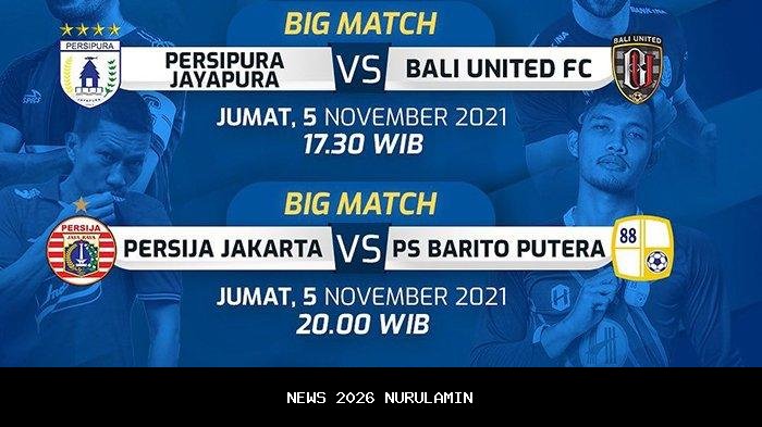 Jadwal Championship Hari Ini: Live Barito Putera vs PSIS, Persipura vs Persela di TV Mana?