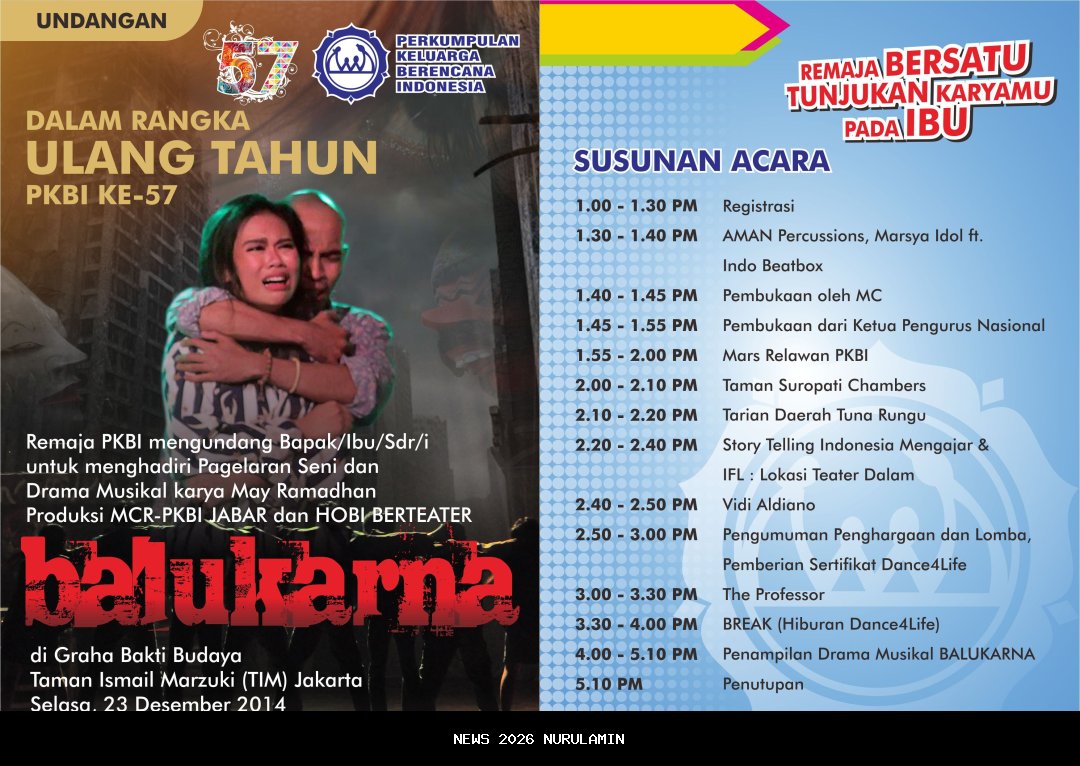 HUT PKBI Jawa Barat ke-68 digelar sederhana dengan gelar dialog, berikut tema yang diambilnya