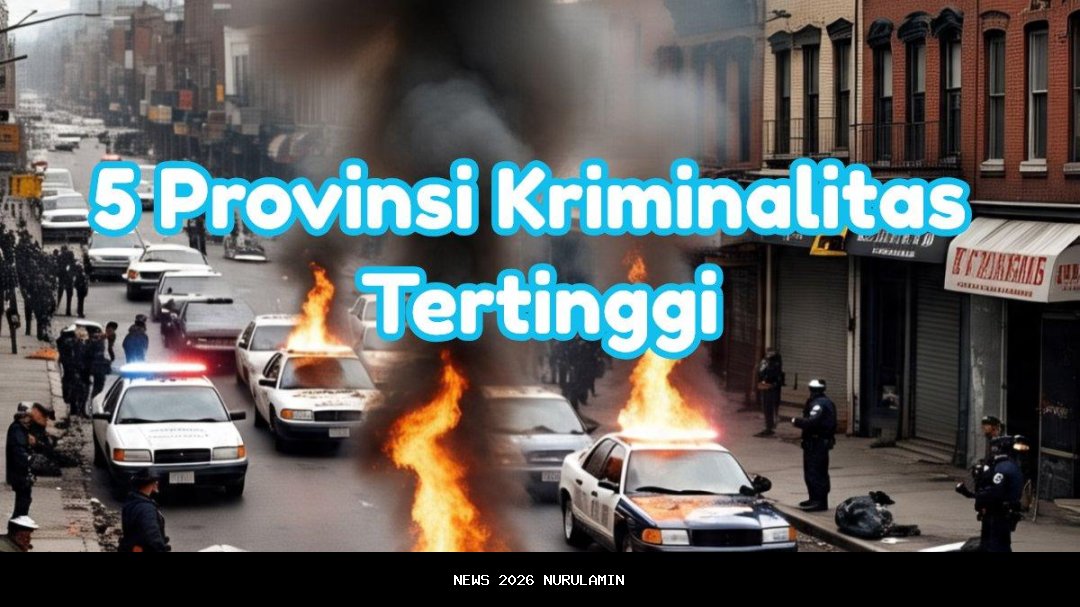 Kriminalitas Mengguncang Jawa Timur: 5 Kabupaten Ini Terus Beraksi Tanpa Henti