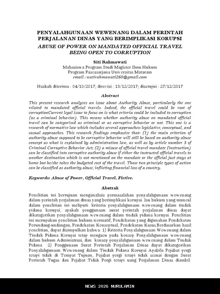 Undang-Undang Baru Berlaku, Pakar Khawatirkan Penyalahgunaan Wewenang dan Hak Asasi Manusia