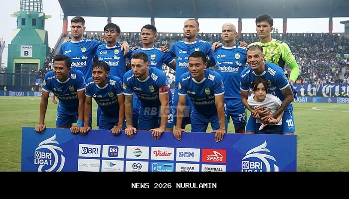 Prediksi Susunan Pemain Persik vs Persib di Pekan 16 Super League