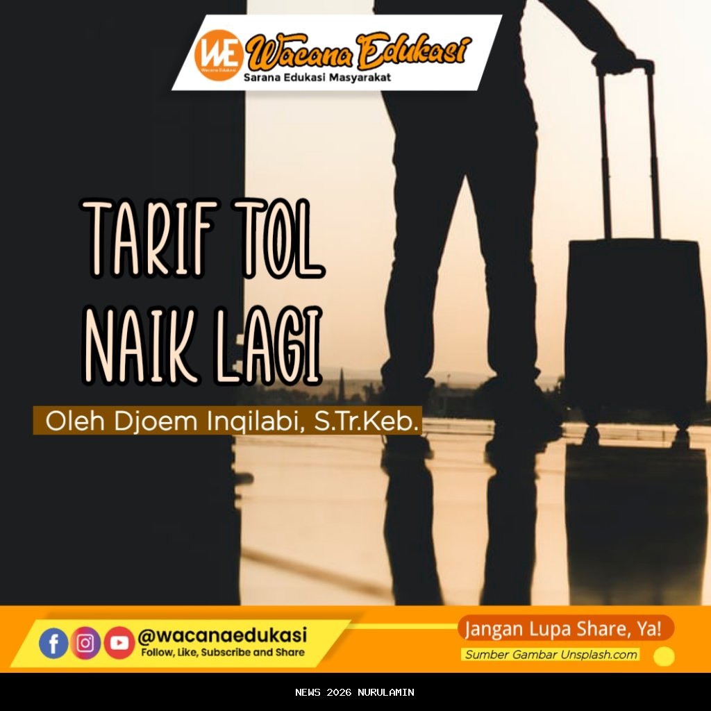 Tarif Tol Naik Lagi: Mobil Umum +Rp500, Truk dan Bus +Rp1000