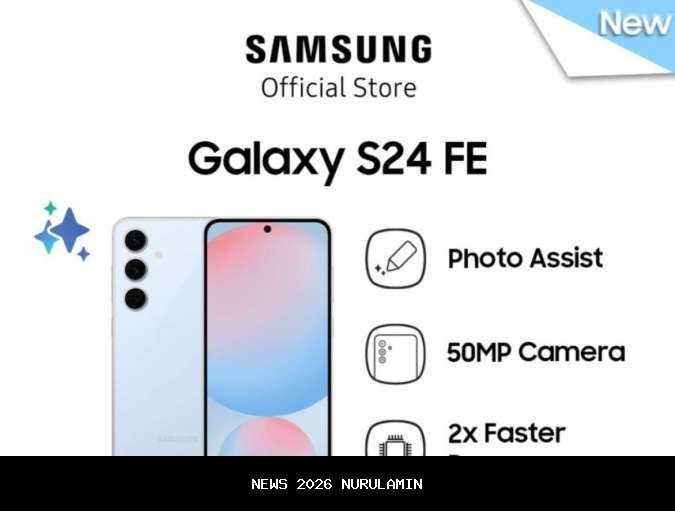 Harga HP Samsung S24 256GB Turun Rp1,5 Juta Hari Ini, Pilih S24 atau S24FE?