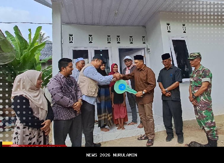 22 Keluarga Miskin di Lhokseumawe Dapat Rumah Tahan Gempa dari Islamic Relief