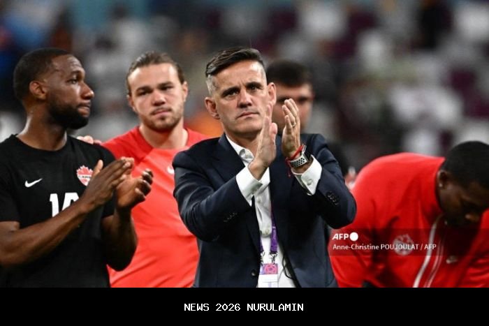 Belum 24 jam jadi pelatih timnas, Instagram John Herdman langsung diserbu puluhan ribu netizen