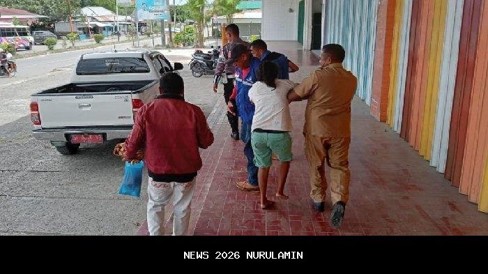 Polres Tanggamus temukan ODGJ tergeletak di jalan Kota Agung Timur