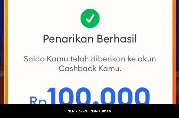 Ambil Dana Gratis Rp100 Ribu Hari Ini, Sabtu 3 Januari 2026