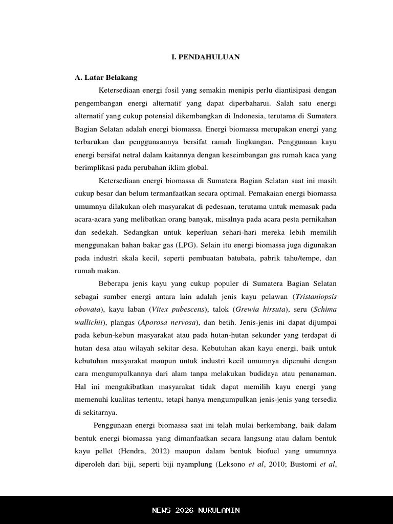 Yulisman percepat pengembangan biomassa untuk keamanan energi nasional