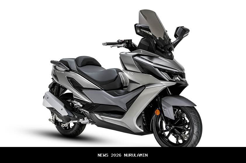 Penantang Baru Skutik Premium: SYM Cruisym 400, Unggul dan Harga Terjangkau!