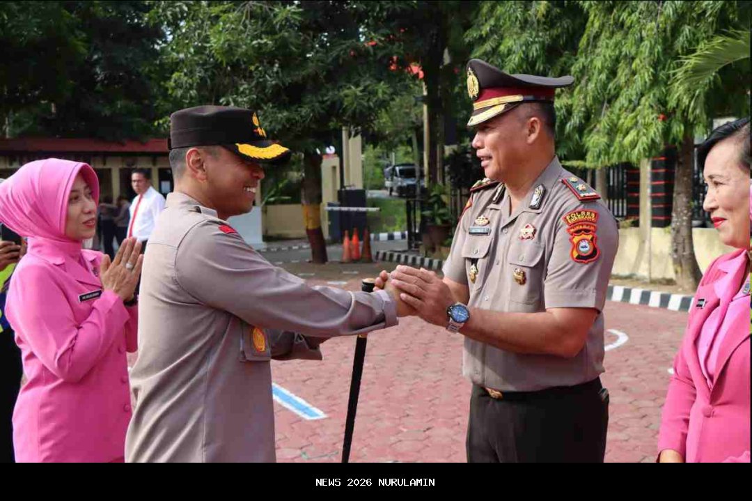 Upacara Korps Raport, 55 Personel Polres TTS Naik Pangkat