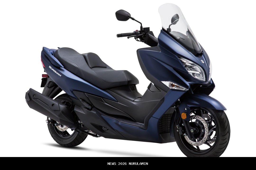 Burgman Street 125EX Naik Harga: DP Rp 2,7 Juta dengan Cicilan Ringan