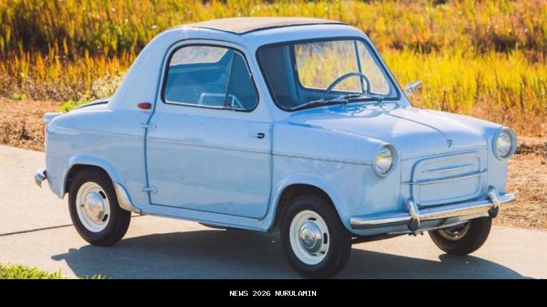 Banyak yang tak tahu, Vespa pernah buat mobil 4 roda bernama Vespa 400