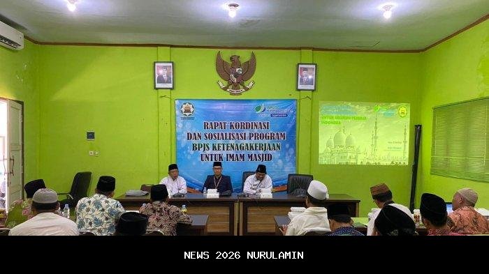 Baznas Sultra Akan Tanggung BPJS Ketenagakerjaan 4.866 Imam Masjid Mulai 2026