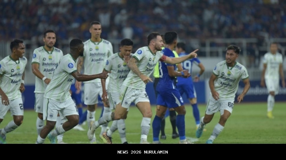 Klasemen Persib di BRI Super League, bisa naik ke peringkat 4 usai kalahkan Persik