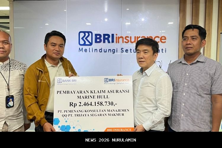 Lindungi Aset, BRI Asuransi Bayar Klaim Mesin Rp656 Juta