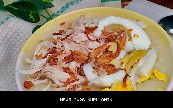 Bubur Ayam Banjar Jadi Favorit Pagi di Antang Sejak 2017