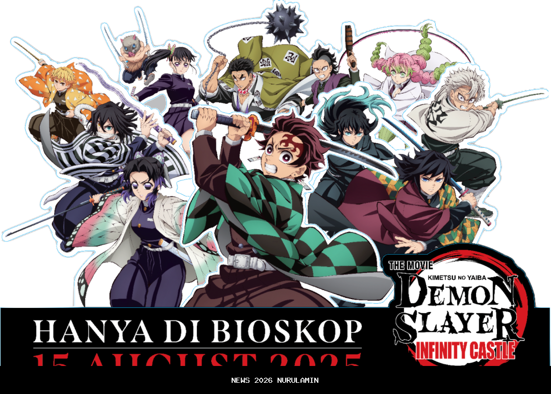 Jadwal rilis Demon Slayer Infinity Castle terungkap, part 2 tayang 2027 dan film penutup hadir 2029
