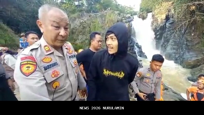 Pemuda 19 Tahun Hilang Terseret Arus di Curug Mangir, SAR Turun Tangan