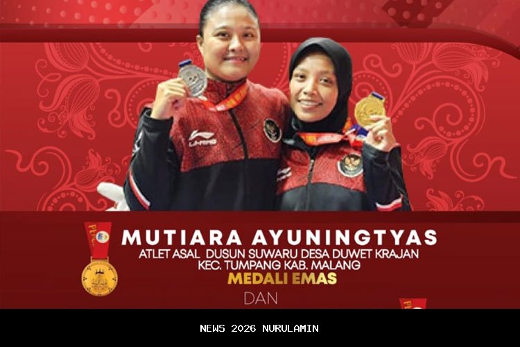 Dua Atlet Kalsel Raih Medali SEA Games 2025, Dina Aulia Targetkan Olimpiade 2028