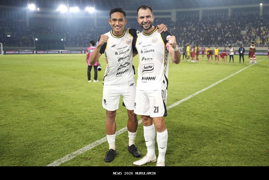 Persija vs Persijap: Rotasi Pemain, Maxwell dan Jordi Amat Cadangan