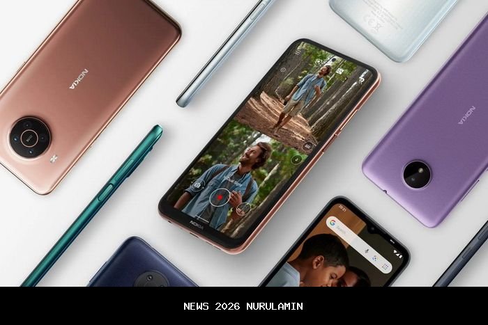 HP Nokia seri C resmi meluncur Januari 2026, harga mulai Rp1,5 juta dengan RAM 4GB dan kamera 50 MP