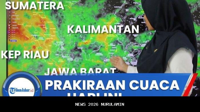 Cuaca Sumedang 3 Januari 2026, Masih Hujan Hari Ini