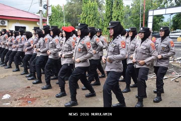 Latihan Dalmas, Kapolres Jombang Tingkatkan Kesiapsiagaan Personel Hadapi Demo
