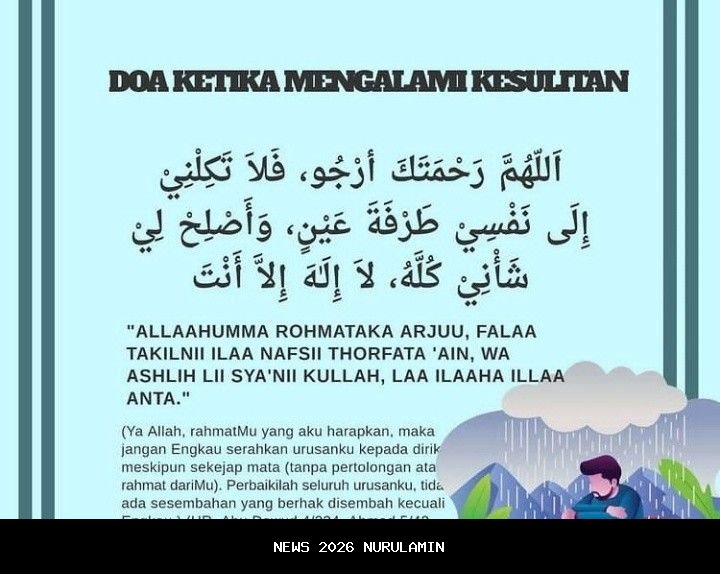 Doa Awal Tahun Lengkap dengan Tulisan Arab, Latin, dan Terjemahan Indonesia