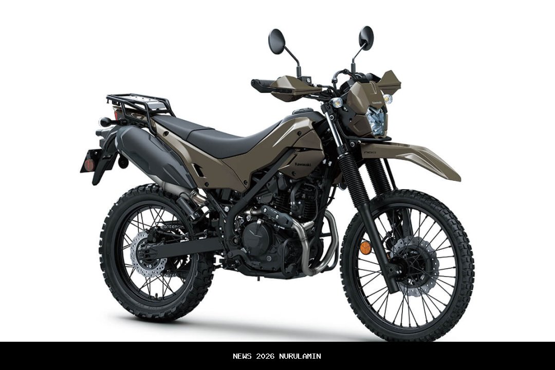 Penggemar Dual Purpose Wajib Tahu! Ini Spesifikasi Lengkap Kawasaki KLX230 DF 2026 dan Harganya