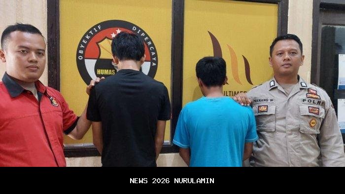 Petugas Polres Tanggamus Cepat Amankan Pria di Jalan