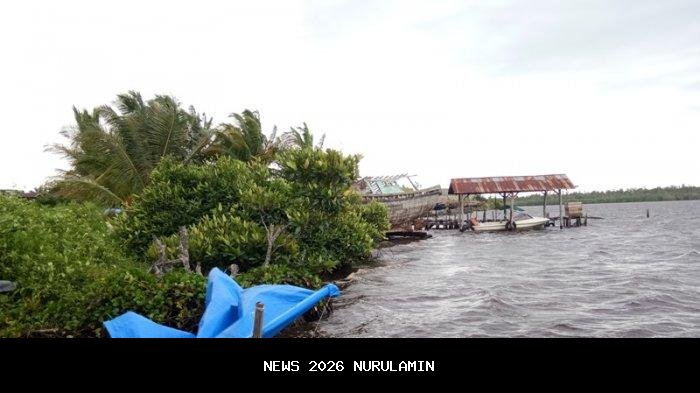 Hujan dan Angin Kencang Landa Aceh Timur Pagi Sampai Siang