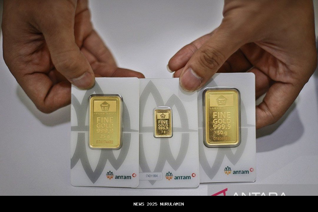 Harga Emas Antam Naik Jadi Rp2.699.000 per Gram Hari Ini