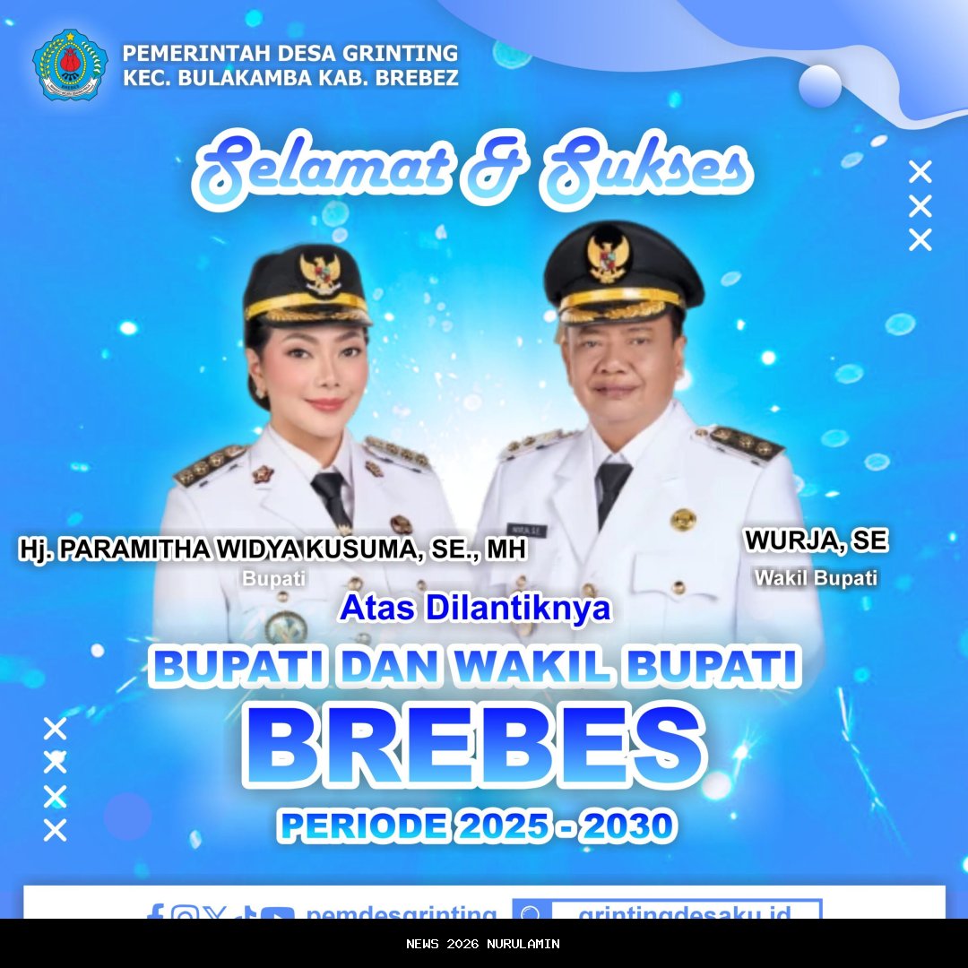 Dari Pintu ke Pintu, Bupati Brebes Rayakan Tahun Baru 2026 Bersama Warga Kurang Mampu