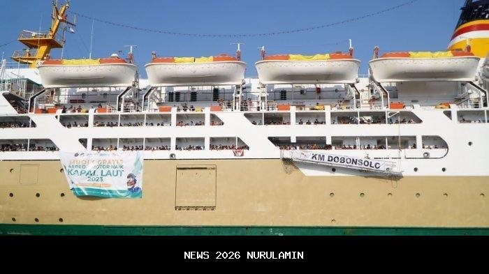 Jadwal Kapal Pelni KM Dobonsolo Terbaru hingga 18 Januari 2026, Melewati Sorong, Serui, Jayapura