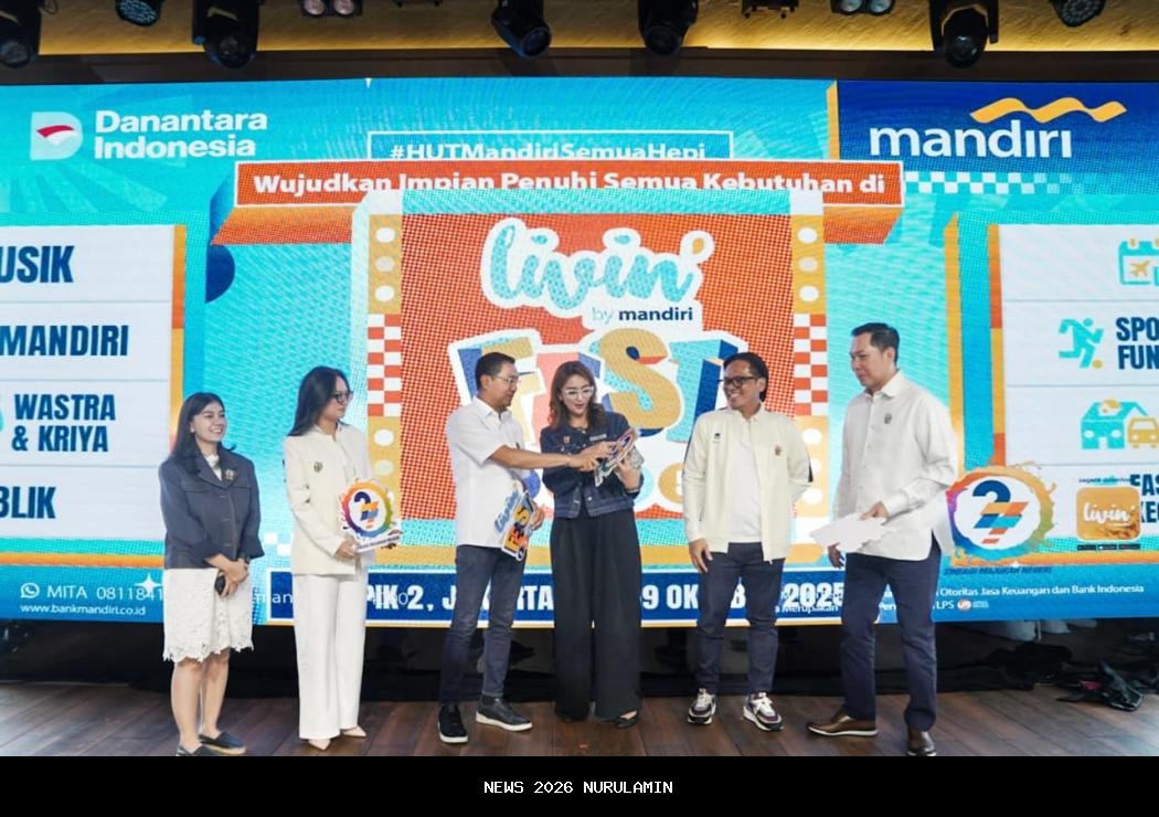 Puncak Livin Fest 2025: Bank Mandiri Percepat UMKM dan Kreatif Surabaya