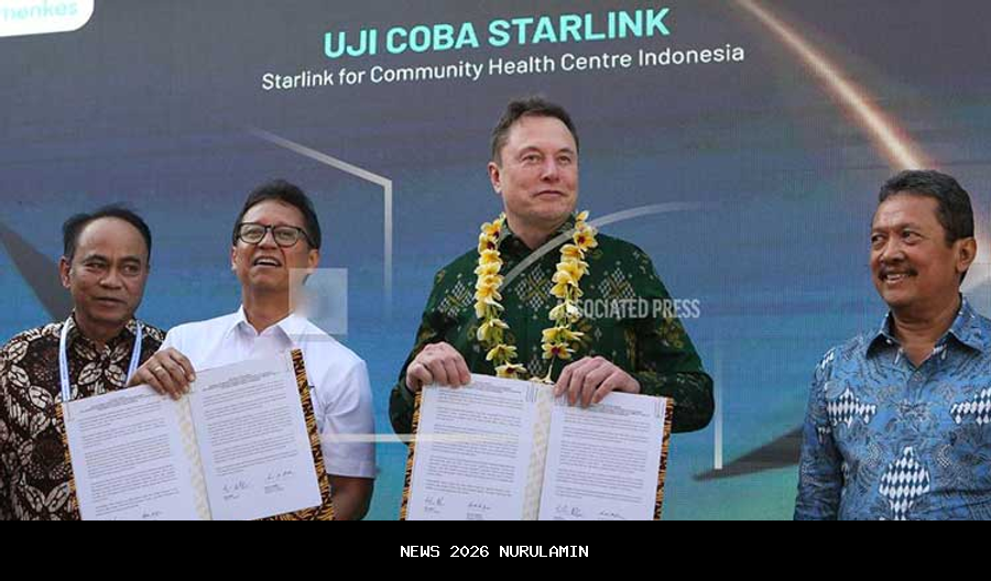 Strategi pintar Elon Musk! Starlink menggeser ribuan satelitnya ke orbit yang lebih dekat