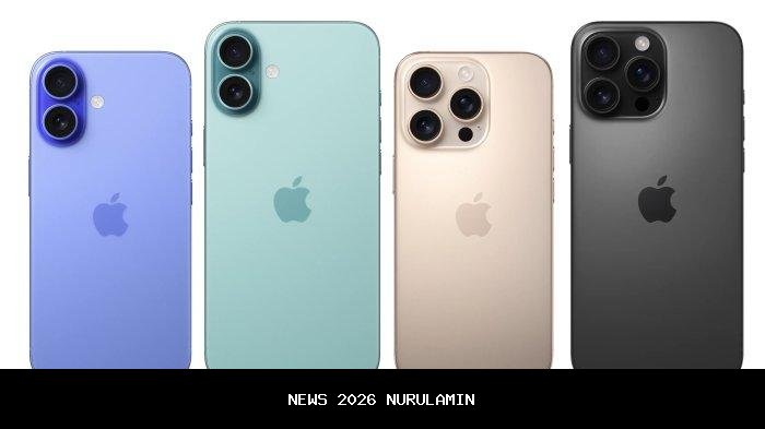 Harga Terbaru iPhone: 13, 15, 16, 16E, 17, 17 Air