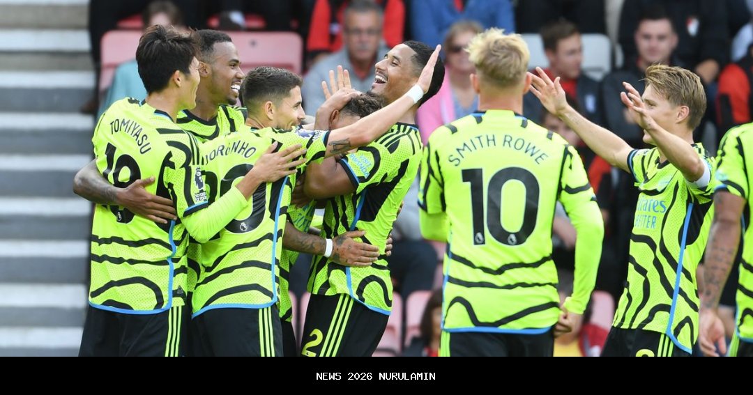 Uji Jarak City, Arsenal Datang dengan Skuad Terbatas ke Bournemouth